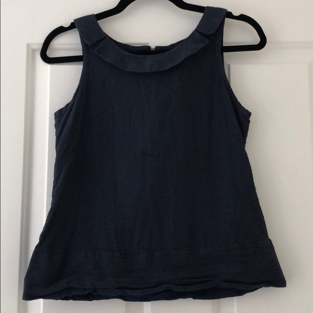 J. Crew sleeveless blouse